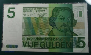 (FR1) Néderland - 5 Gulden 28 maart 1973 Neuf/Unc P.95,  lartdesgents B1ERJ15 - Picture 1 of 2