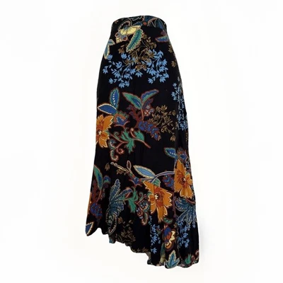 PAPAYA Women Asymmetric SKIRT Rayon Beach Holiday Size UK 10 W 29” L 31“ - Image 1 of 4