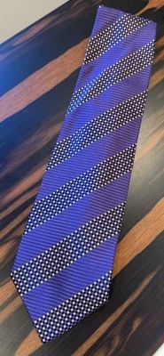 Corbata Paul Smith morada geométrica - ¡excelente estado! Foto 1 de 2