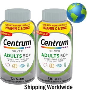 Centrum Silver Erwachsene 50+ Multivitamin, 325 Tabletten 2er Pack - Bild 1 von 3
