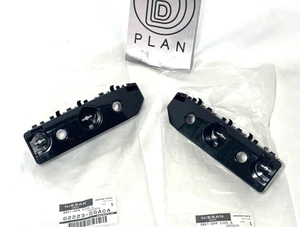 NISSAN 370Z Z34 2009-2020 Genuine Front Bumper Side Bracket RH & LH set OEM - Imagen 1 de 12