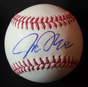 JOSH DONALDSON SIGNED AUTOGRAPHED ROMLB BASEBALL BREWERS YANKEES BLUE JAYS PSA - Picture 1 of 2