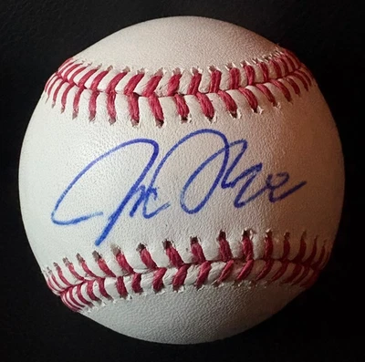 JOSH DONALDSON SIGNED AUTOGRAPHED ROMLB BASEBALL BREWERS YANKEES BLUE JAYS PSA A - Image 1 of 2