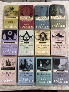 Mittelerde & Herr der Ringe Taschenbuch 12 Bücher Sammlung J.R.R. Tolkien - Bild 1 von 2