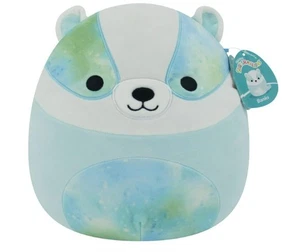12 Inch Blue Badger Plush Banks Squishmallows Brand New with Tags attached - Picture 1 of 5