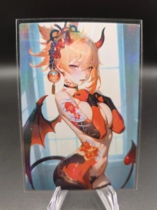 Jean Genshin Impact Anime Waifu Card Doujin ACG Goddess Holo - Picture 1 of 4