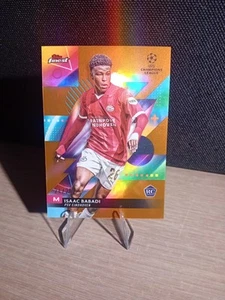 Topps Finest UCL Isaac Babadi RC #/25 Rookie PSV - Afbeelding 1 van 1