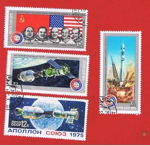 Russia #4338-4341 VF used Space Free S/H - Picture 1 of 1