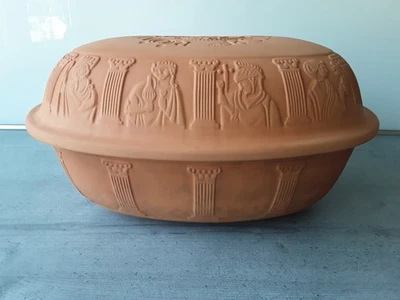 Maxi RÖMERTOPF Original - gross/bis zu 8 Kg. m. 2 Kochbüchern u. Originalverpkg. - Bild 1 von 4