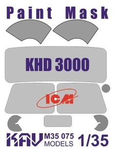 1/35 Paint mask for KHD S3000/A3000 (ICM) - Picture 1 of 1