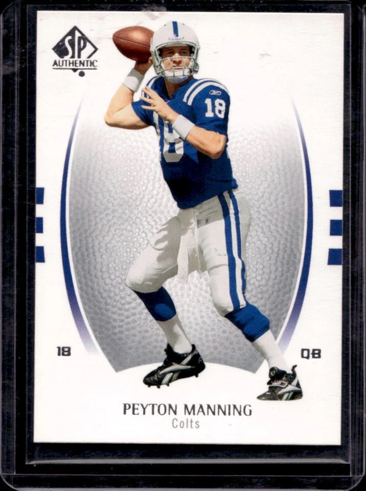 2007 SP Authentic Peyton Manning #68 Colts - Image 1 of 2