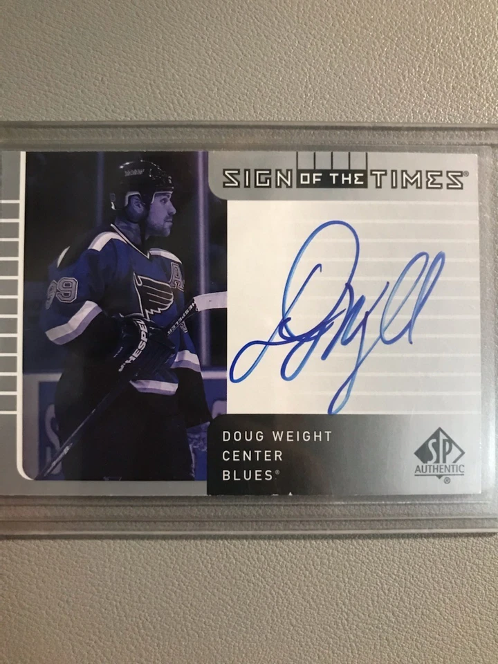 2002 UD#DW DOUG WEIGHT SIGN OF THE TIMES AUTO - Image 1 of 2