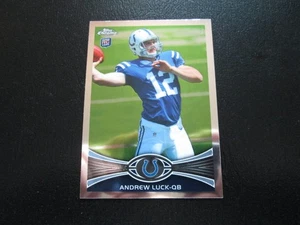 ANDREW LUCK 2012 TOPPS CHROME ROOKIE CARD #1 - Foto 1 di 4