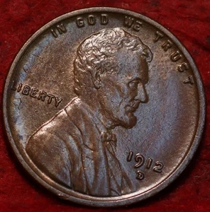 1912-D Denver Mint Copper Lincoln Wheat Cent - Picture 1 of 2