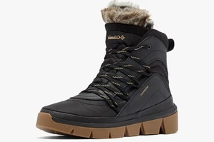 Columbia Keetley Omni-Heat Il Infinity Shorty Damenstiefel 7,5 M schwarz Outdoor Fell - Bild 1 von 19