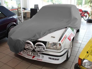 Vollgarage Schutzdecke Car-Cover indoor Grau für Opel Ascona B A400 - Picture 1 of 7