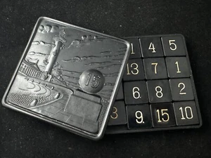 Vintage Soviet Pocket Logic Counting Game Puzzle Fifteen 15 Bakelite USSR 1960s - Picture 1 of 8