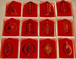 Tammytrims Adornos de Navidad Coleccionables Acabados en Oro 24K ~ Años 80 - Imagen 1 de 48