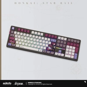 Mihoyo Honkai Star Rail Kafka Mechanical Keyboard Backlit Bluetooth Wireless ABS - Picture 1 of 9