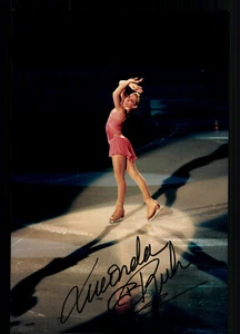 Lucinda Ruh Eiskunstläuferin Schweiz Foto Original Signiert + G 35831 - Picture 1 of 2