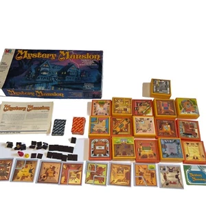 Mystery Mansion Board Game 1984 Incomplete Has All Rooms - Picture 1 of 12