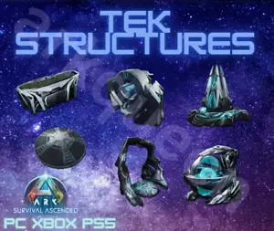 Ark Survival Ascended PvE ✅ Tek Structures - Picture 1 of 10