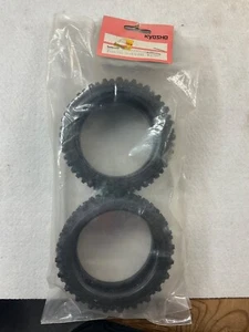 Vintage NEW Kyosho Burns BSW-21 Hard Front Spike Tires - Picture 1 of 3