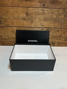 Authentic Chanel Empty Storage Box 13” x 8.5” x 5” For Sneakers - Picture 1 of 9