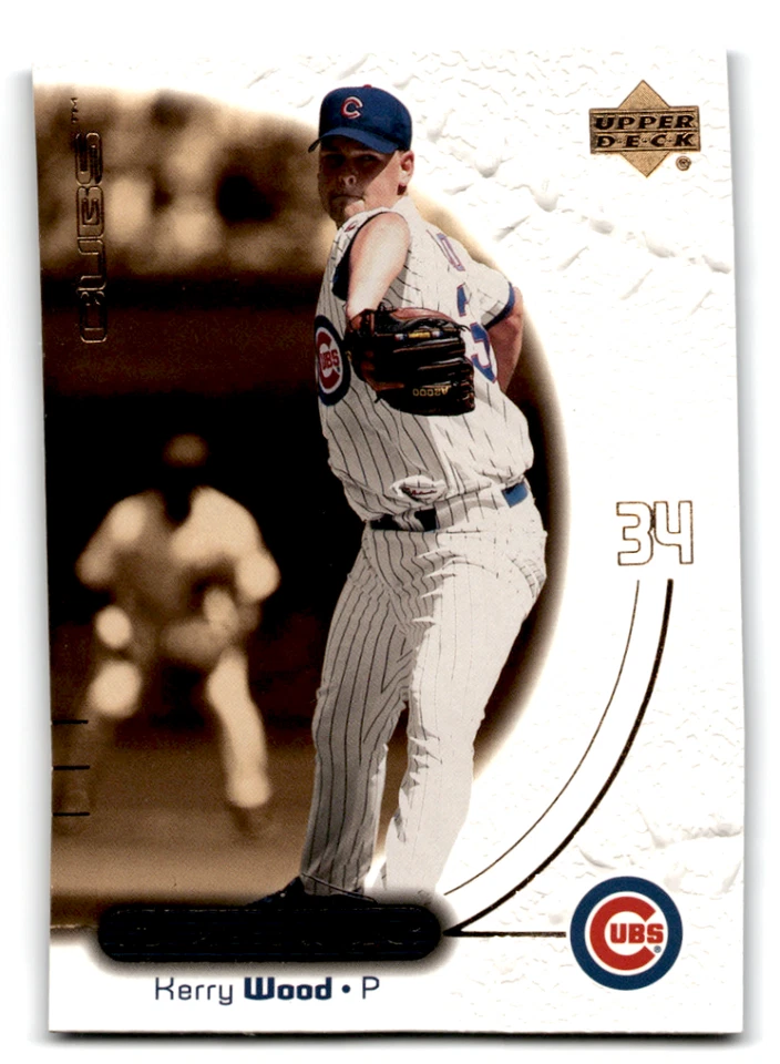 2001 Upper Deck Ovation #37 Kerry Wood NM-MT Cubs ID:67221 - Image 1 of 1