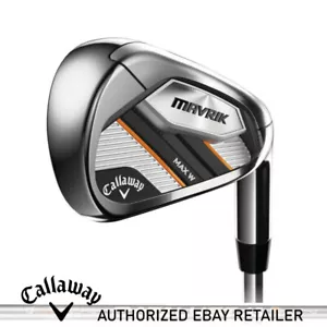 Women's Callaway Mavrik Max Iron Set 6-PW+AW (6 Clubs)- Ladies Graphite - Picture 1 of 7
