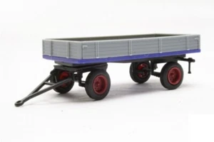 Remolque agrícola de 2 ejes lado bajo modelo VK 1:87 HO 06141 NUEVO EN CAJA - Imagen 1 de 3