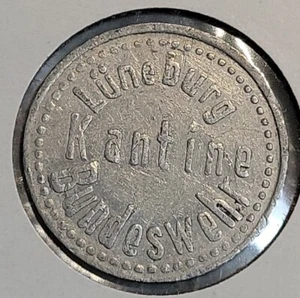ALEMANIA 20 Pfg DEPÓSITO DE BOTELLAS LÜNEBURG FICHA CANTINA - Imagen 1 de 2