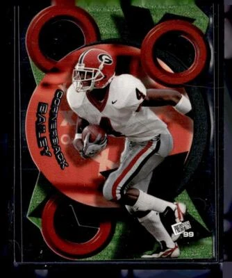 Champ Bailey 1999 Press Pass #XO3 X's and O's Georgia Bulldogs - Image 1 of 2