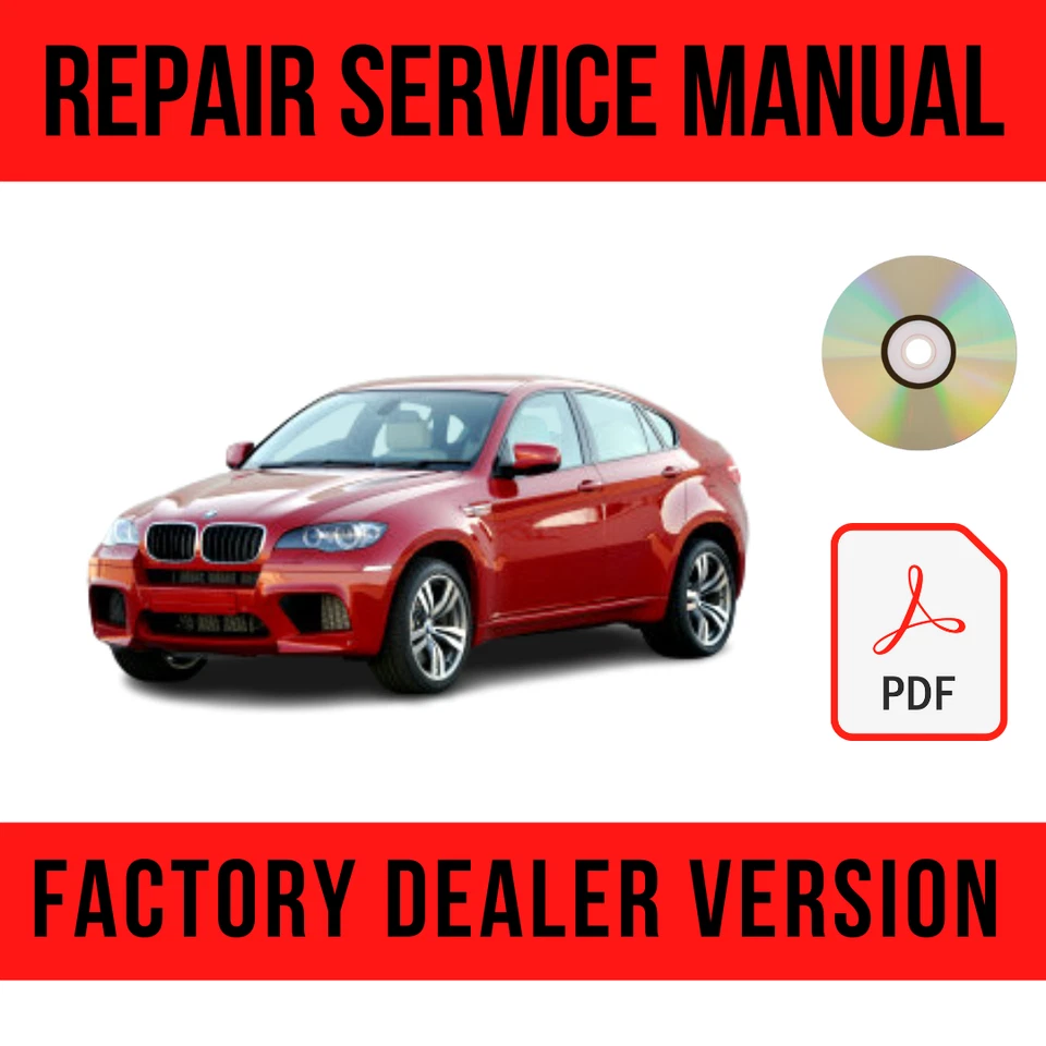 BMW X6 2007-2015 E71 manual de reparación de fábrica Foto 1 de 1