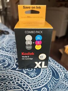 Kodak Verite 5 XL Combo Pack Ink Cartridge Black & Color XL Cartridge