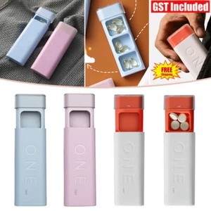 1-3x Mini Daily Medicine Tablet Case Dispenser Container Pill Box Organizer - Picture 1 of 12