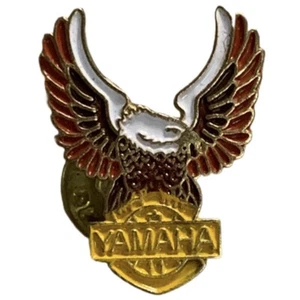 Vintage Yamaha Motorcycles Eagle Logo Souvenir Pin - Picture 1 of 2