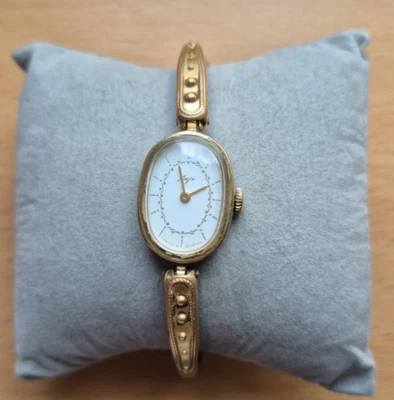 VINTAGE Women's vintage USSR watch LUCH excellent gold-plated mechanical - Image 1 of 4