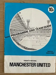 De colección - Raro - Programa de fútbol pirata Manchester United. - Imagen 1 de 1
