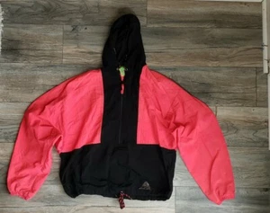 1980's Vintage Ocean Pacific Equipment Medium Men Windbreaker Half Zip Pull over - Picture 1 of 10