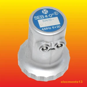 TRANSDUCTOR DE CONTACTO DE DOBLE ELEMENTO KRAUTKRAMER SEB4-0° 4MHz 6X20 - Imagen 1 de 6