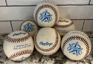 Pelota de béisbol oficial 1995 All-Star Game Texas Rangers - Imagen 1 de 4