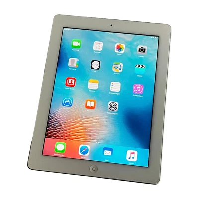 Apple iPad 2 16GB, WLAN + Cellular (Entsperrt), 24,64 cm, (9,7 Zoll) - Weiß - Bild 1 von 4