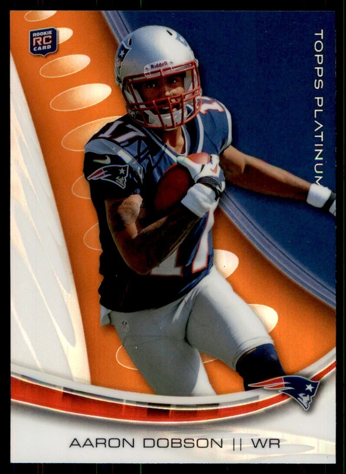 2013 Topps Platinum Aaron Dobson RC New England Patriots #138 - Image 1 of 2