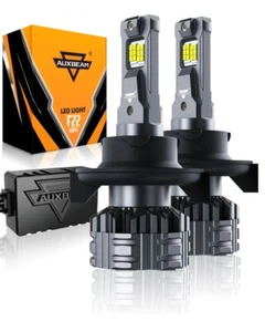 Kit de bombillas de faros LED AUXBEAM F22 H13 9008 haz alto bajo 6500K luces blancas - Imagen 1 de 12