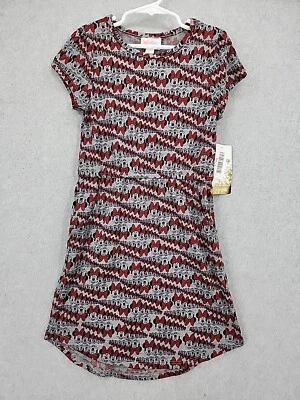 Nuevo con etiquetas Vestido LulaRoe Niñas Mae con Bolsillos Gris Disney Minnie Mouse 8 Foto 1 de 4