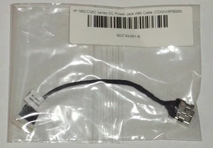 HP G56 G62 Compaq CQ56 CQ62 DC-Buchse und Kabel DD0AX6PB000 - P/N: 602743-001 - Bild 1 von 2