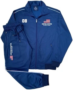 Men's Tracksuit Jogging Outfit Sports Styling - Picture 1 of 7