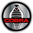 Cobra Shelby Retro Vintage Ford Mustang Gt Vinyl Sticker Decal Car Window Bumper