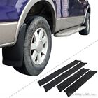 09-14 fits F-150 Crew Cab Mud Flaps 4pc Guards Front Rear w Door Scuff Protector
